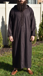 Taupe Cashmere Winter Jellaba