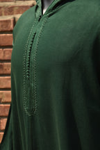 Dark Green Mlifa Jellaba