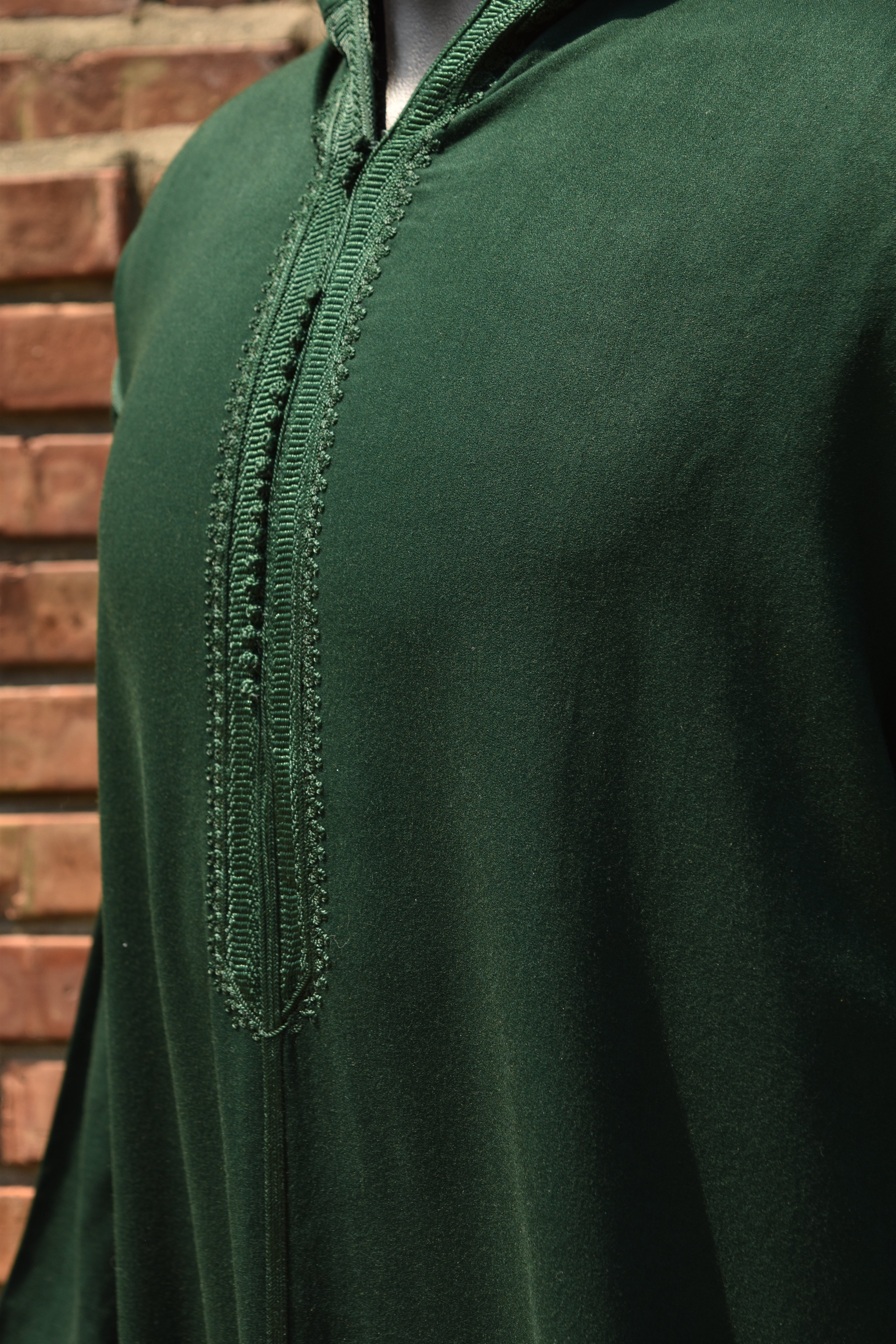 Dark Green Mlifa Jellaba