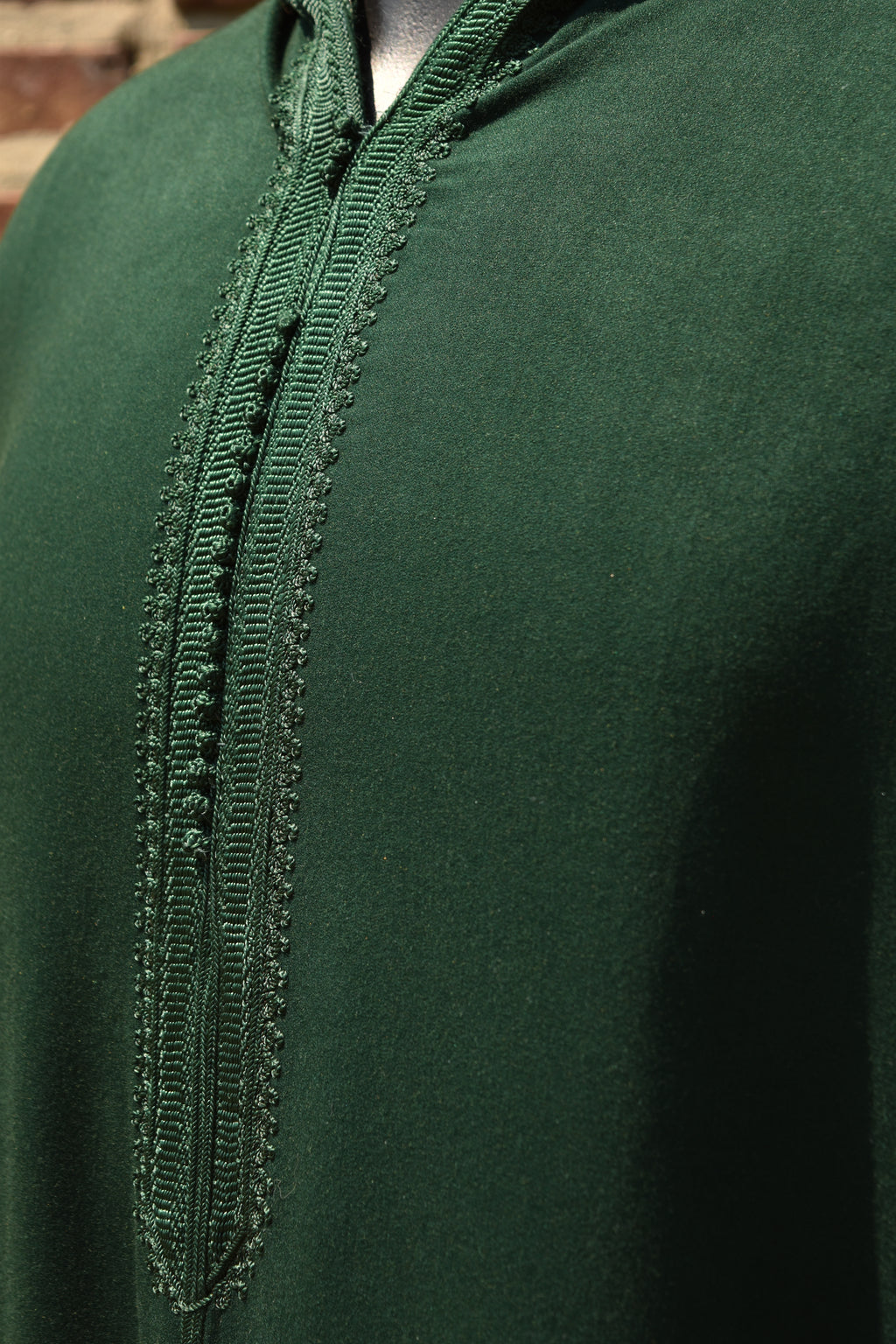 Dark Green Mlifa Jellaba
