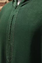 Dark Green Mlifa Jellaba