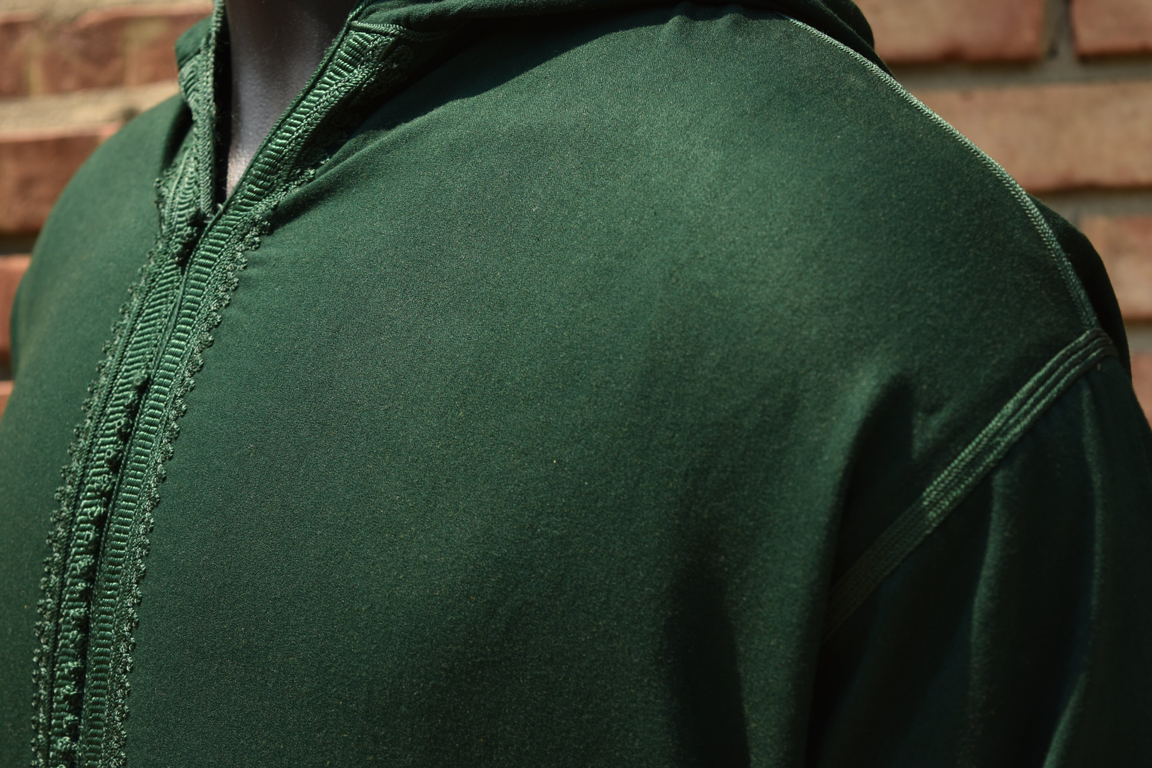 Dark Green Mlifa Jellaba