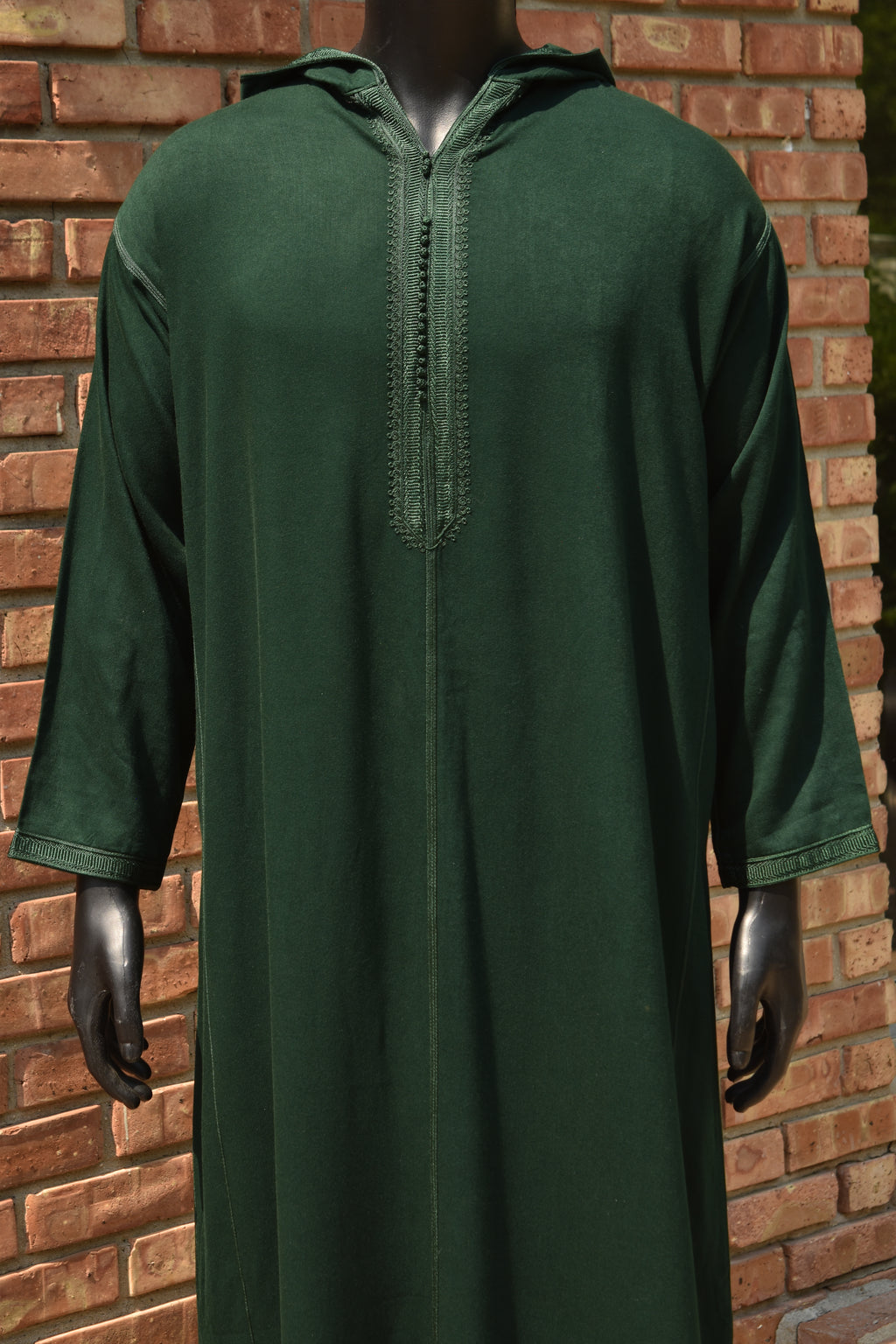 Dark Green Mlifa Jellaba