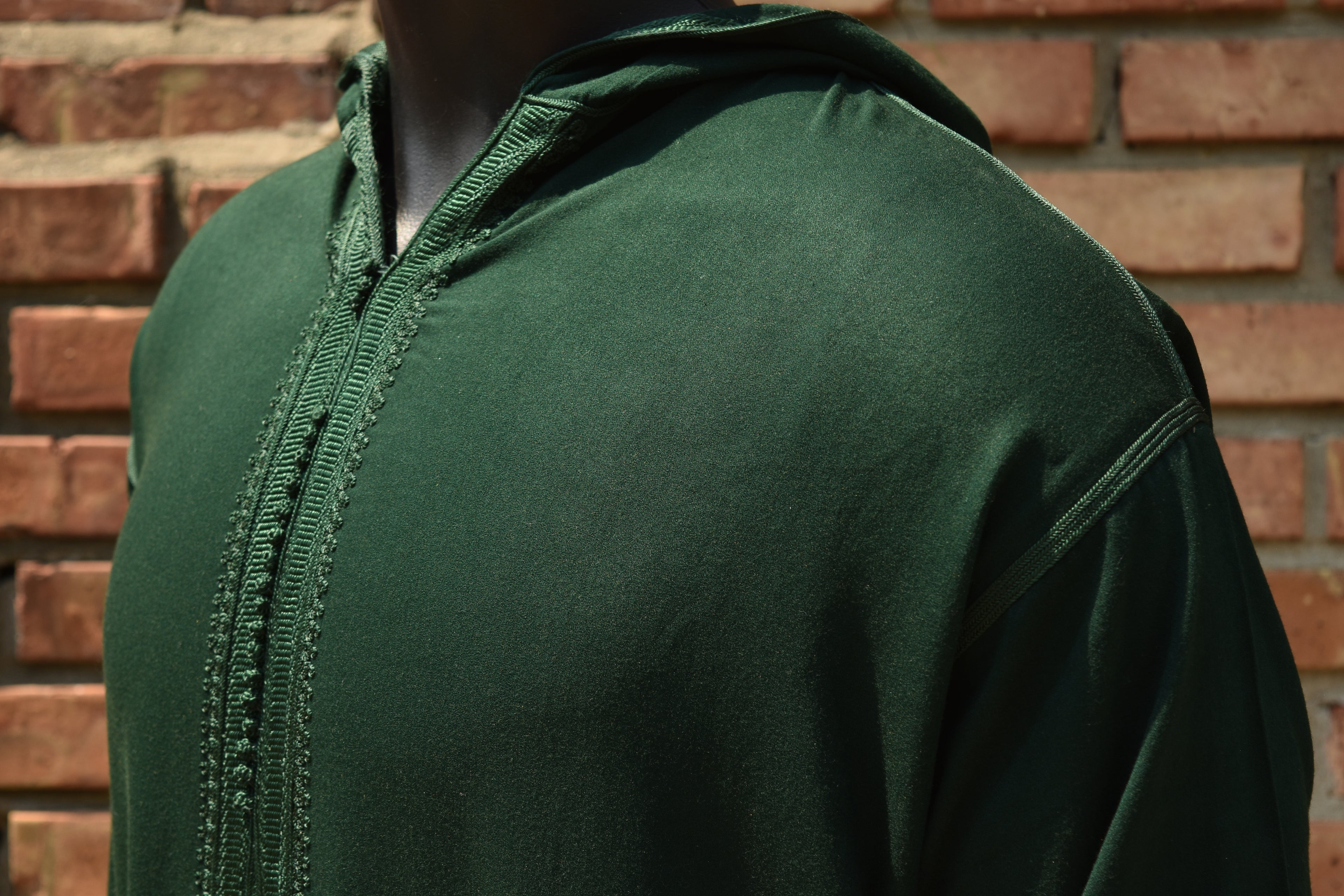 Dark Green Mlifa Jellaba