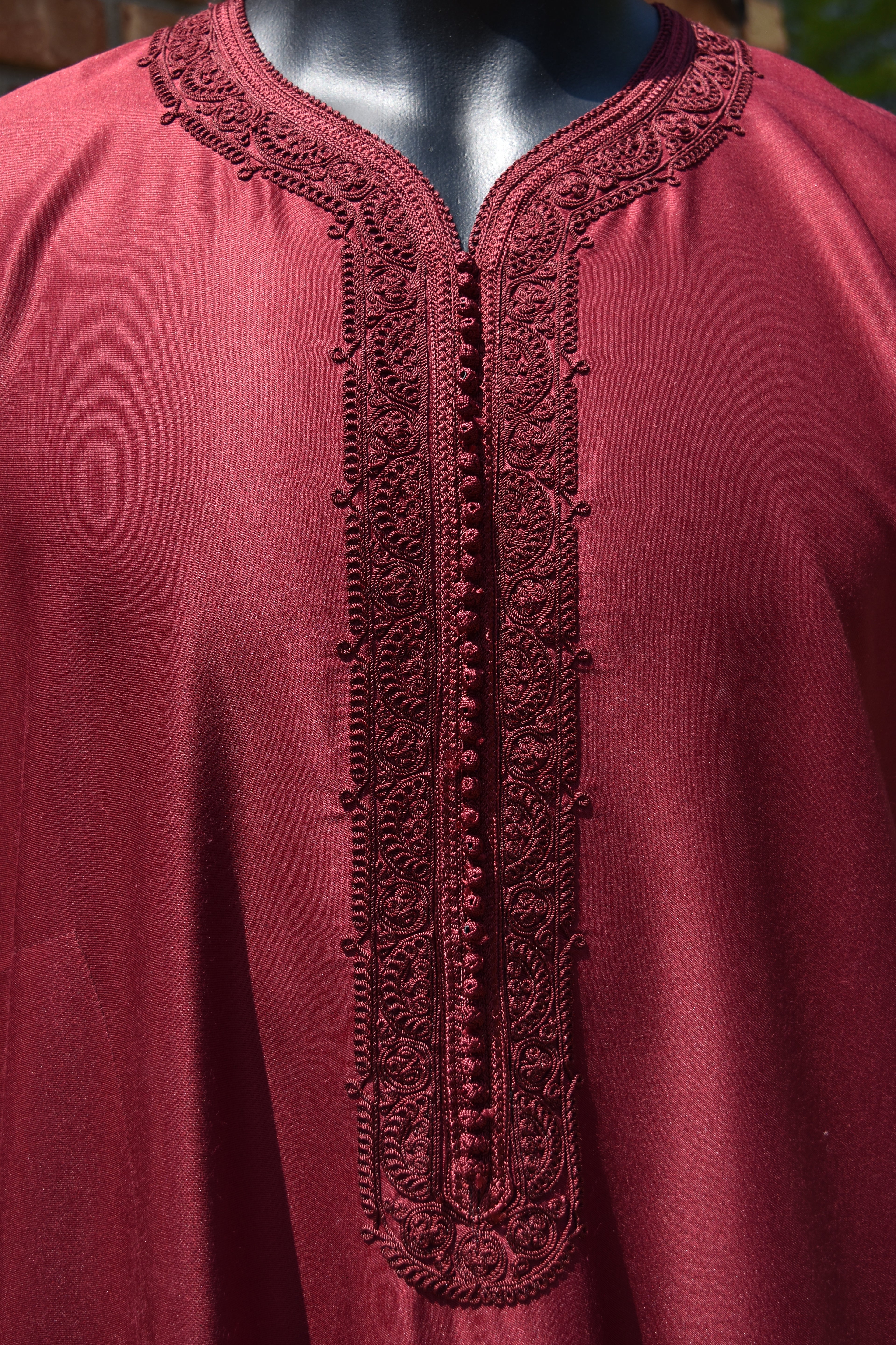 Maroon Premium Gandoura