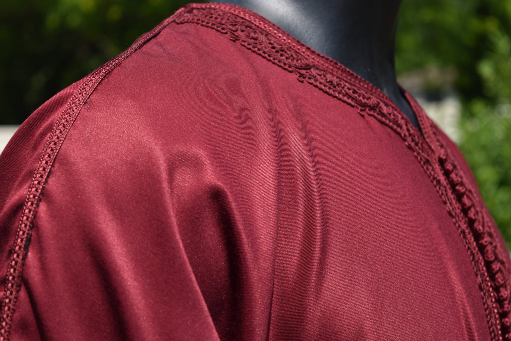 Maroon Premium Gandoura