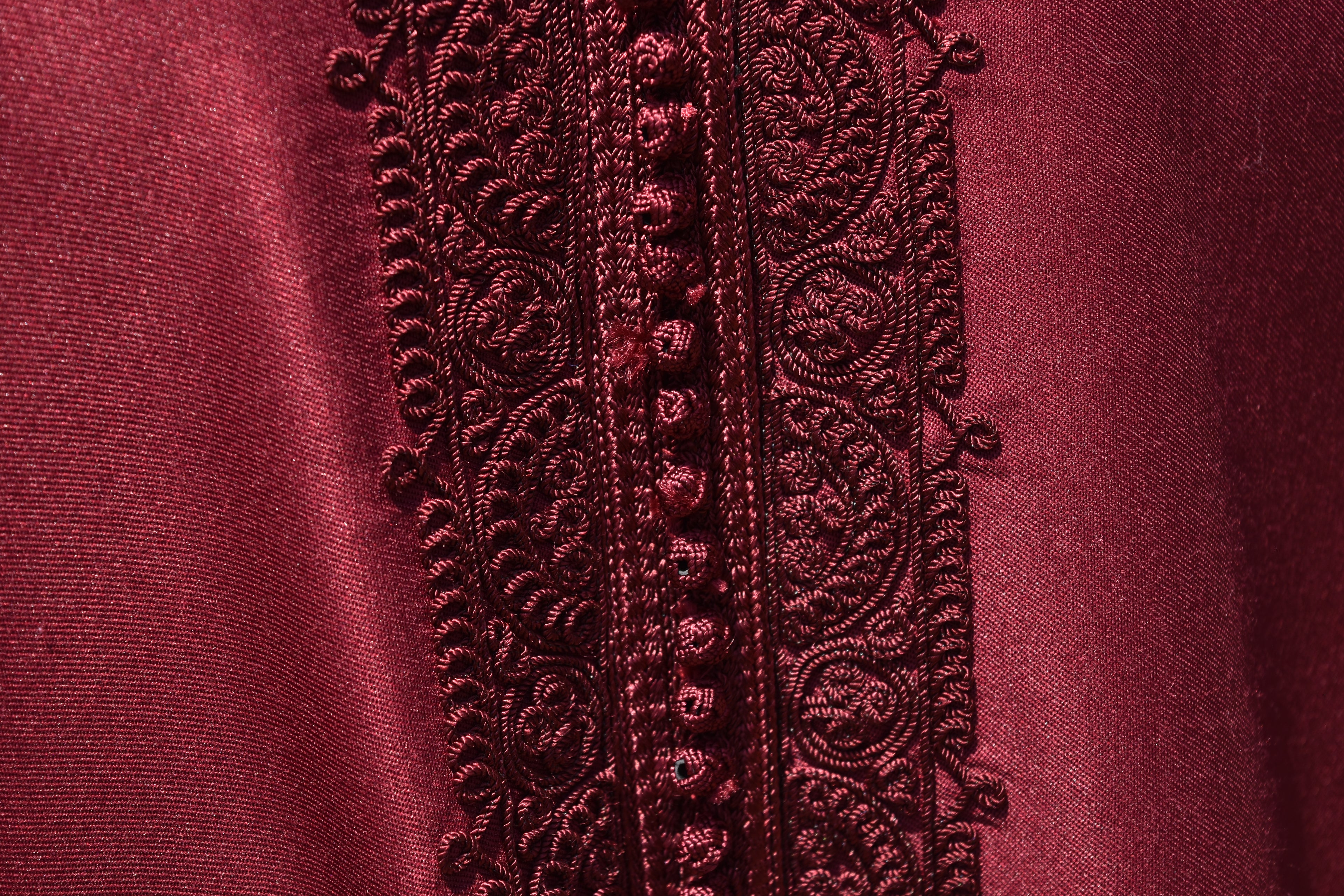 Maroon Premium Gandoura