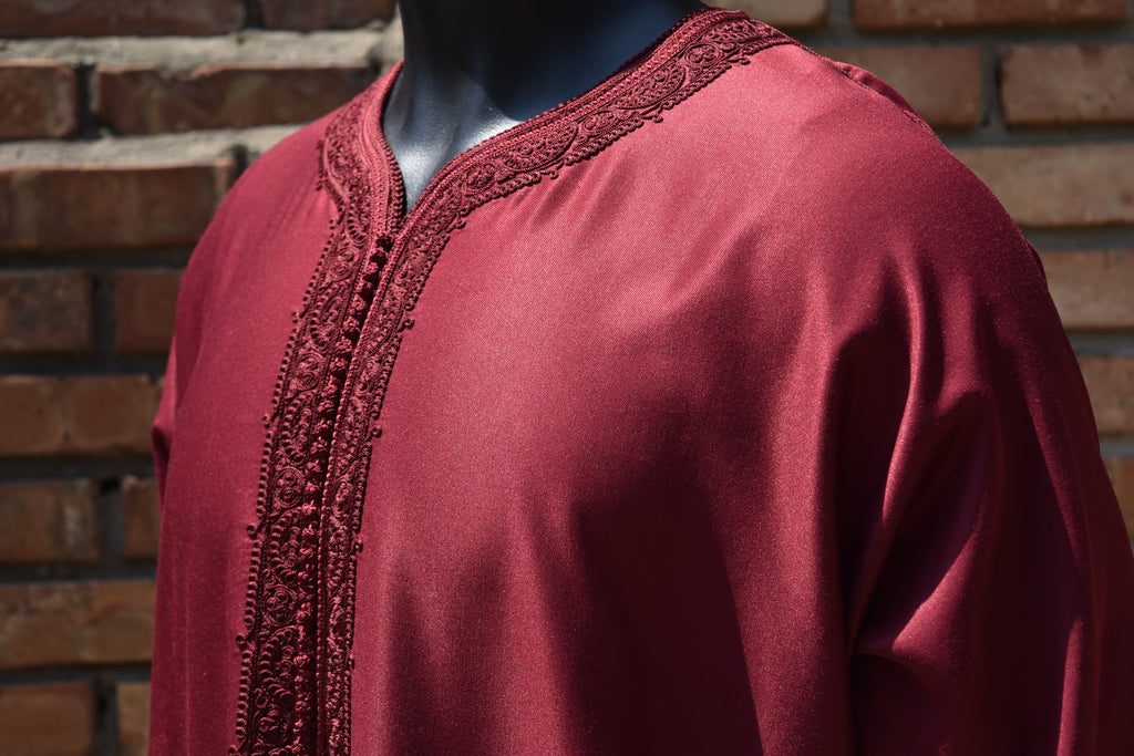 Maroon Premium Gandoura