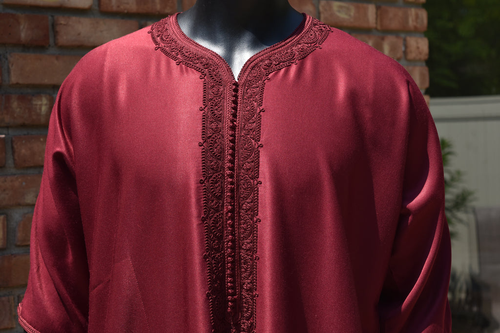 Maroon Premium Gandoura