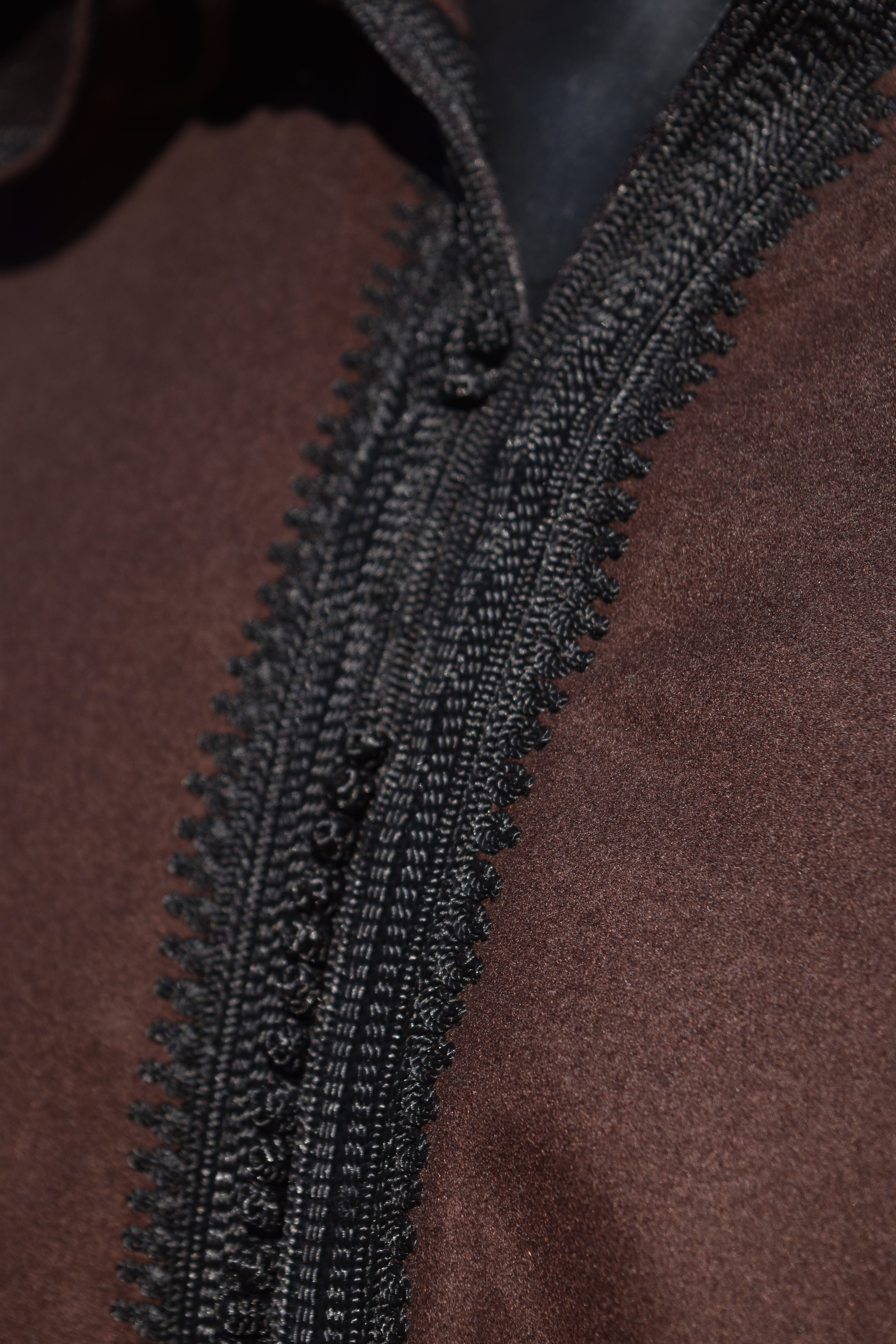 Mocha Brown Cashmere Jellaba