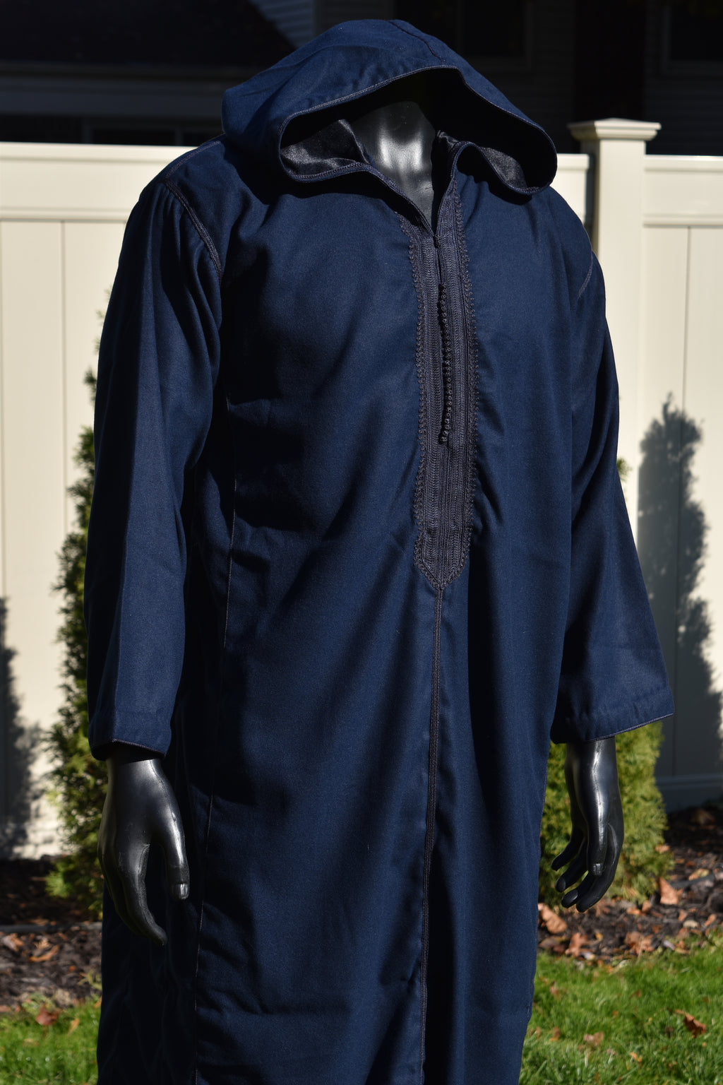 Deep Blue Cashmere Winter Jellaba