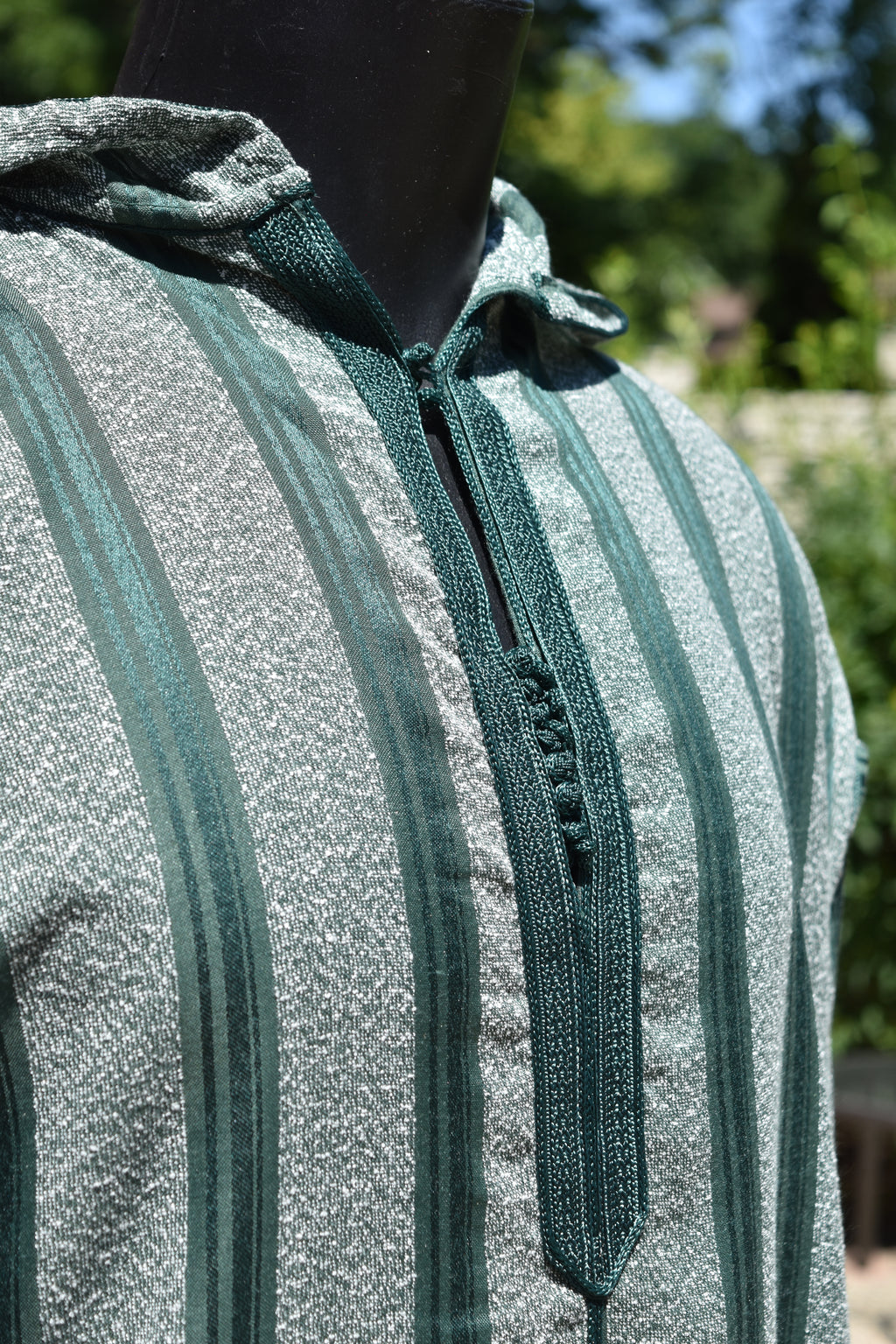 Green Striped Jellaba