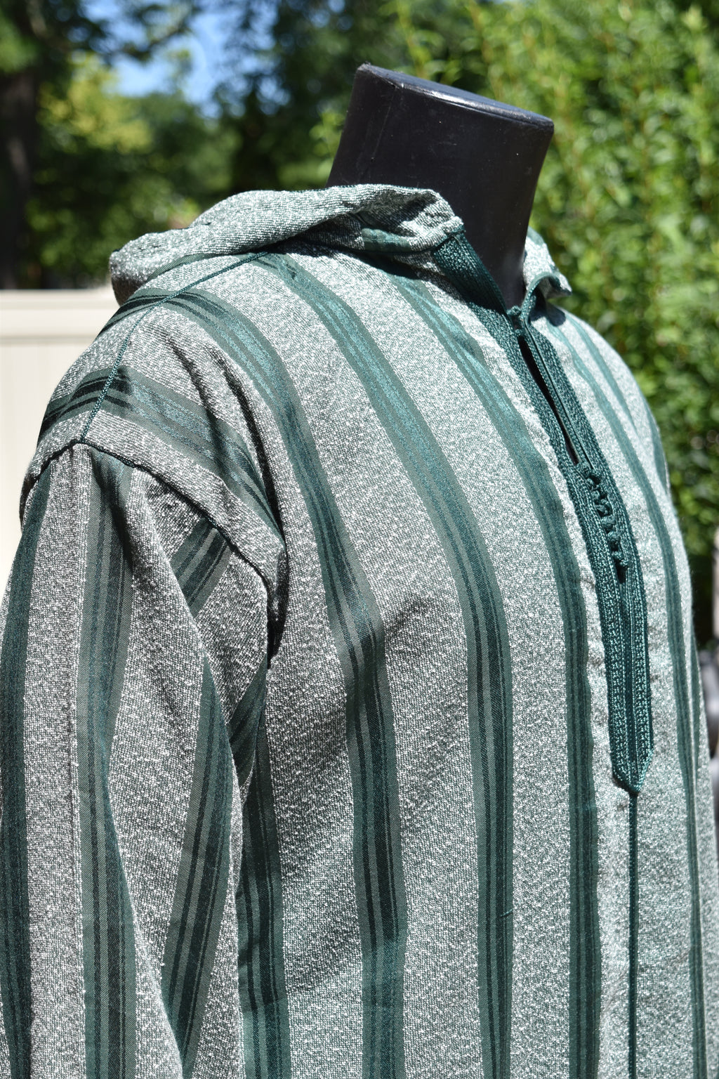 Green Striped Jellaba