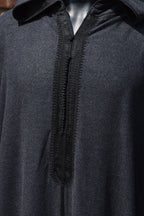 Gray Cashmere Jellaba