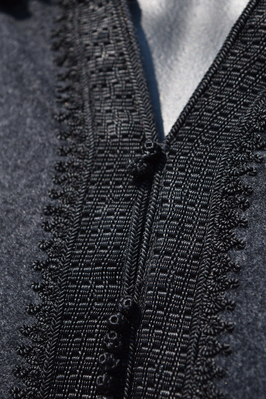 Gray Cashmere Jellaba