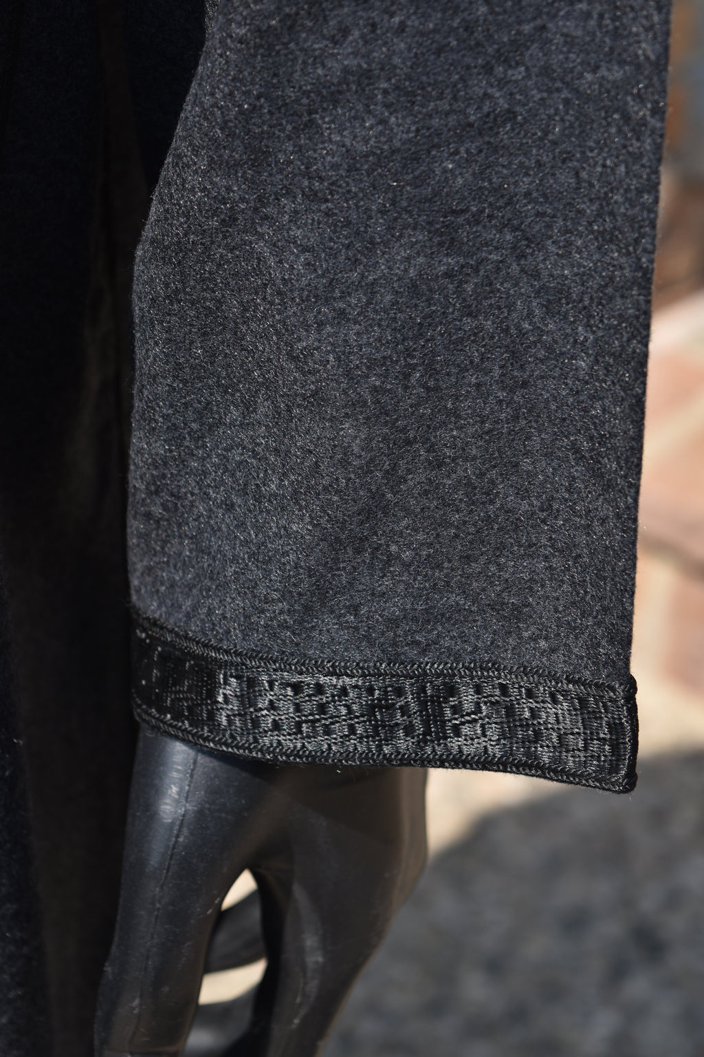 Gray Cashmere Jellaba