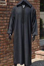 Gray Cashmere Jellaba