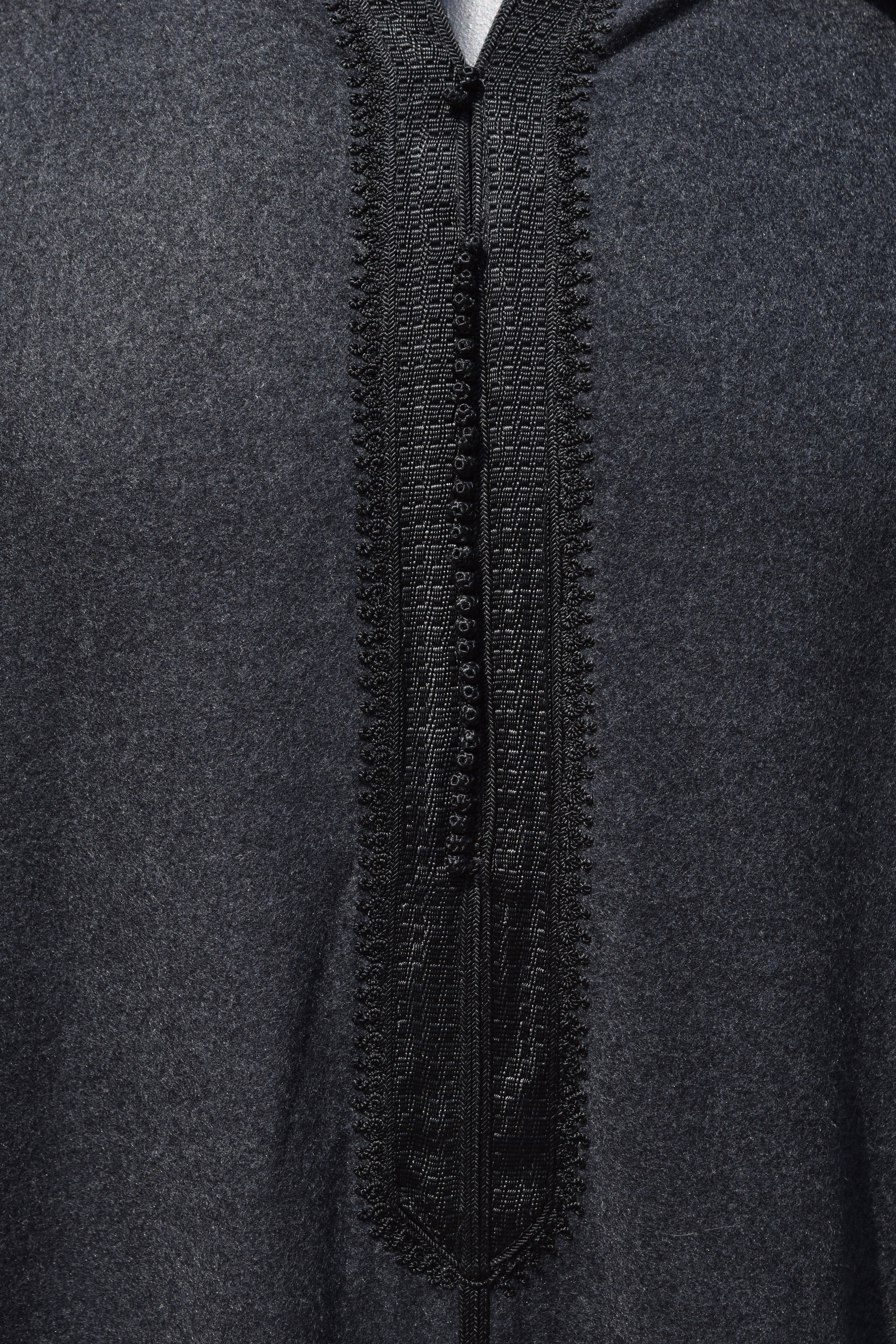 Gray Cashmere Jellaba
