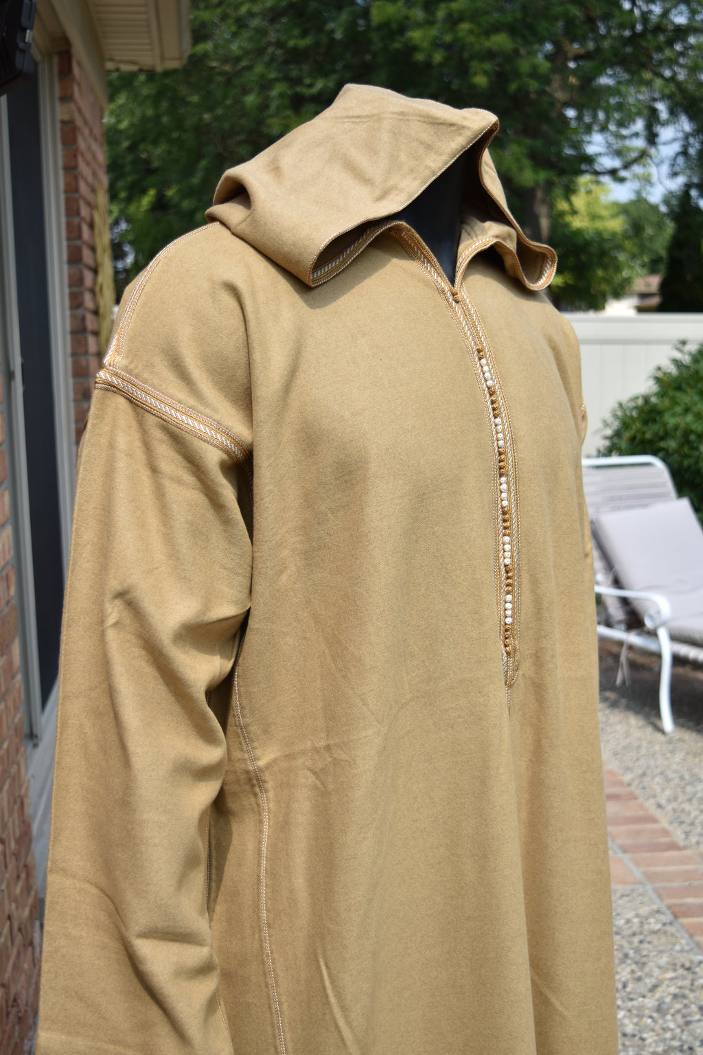 sand mlifa/cashmere jellaba