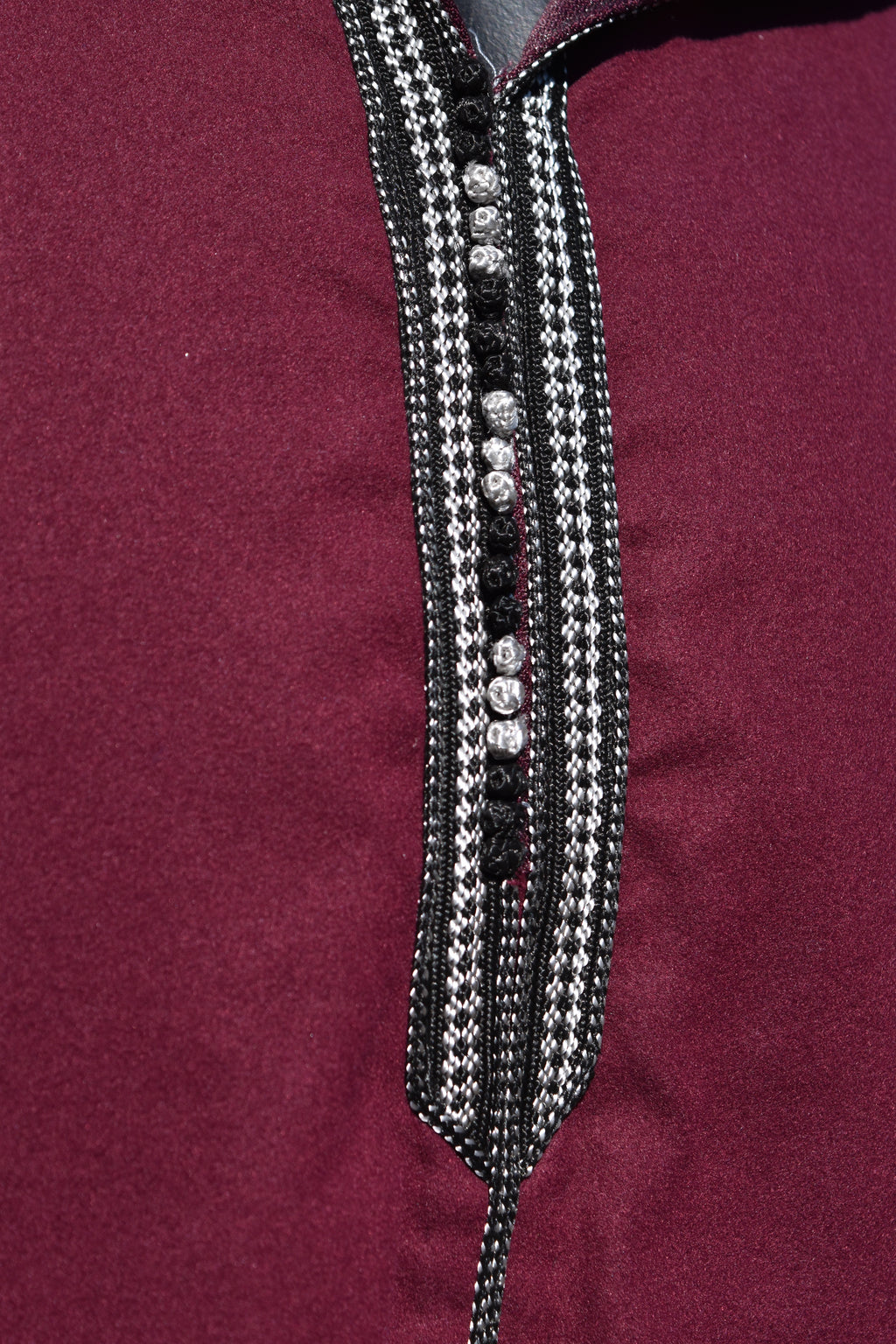 Burgundy Winter Jellaba