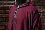 Burgundy Winter Jellaba