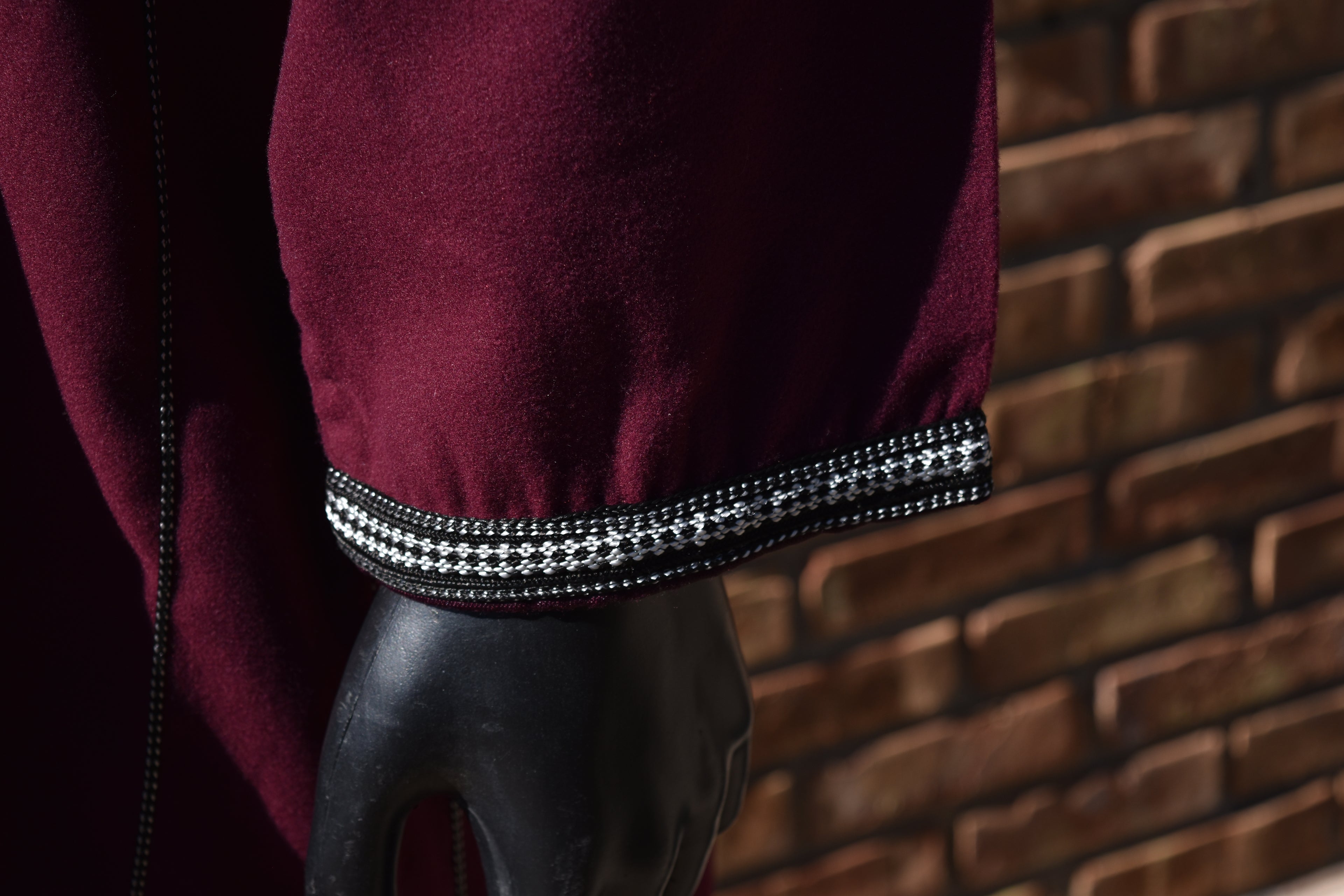 Burgundy Winter Jellaba