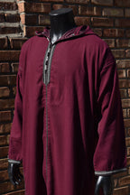Burgundy Winter Jellaba