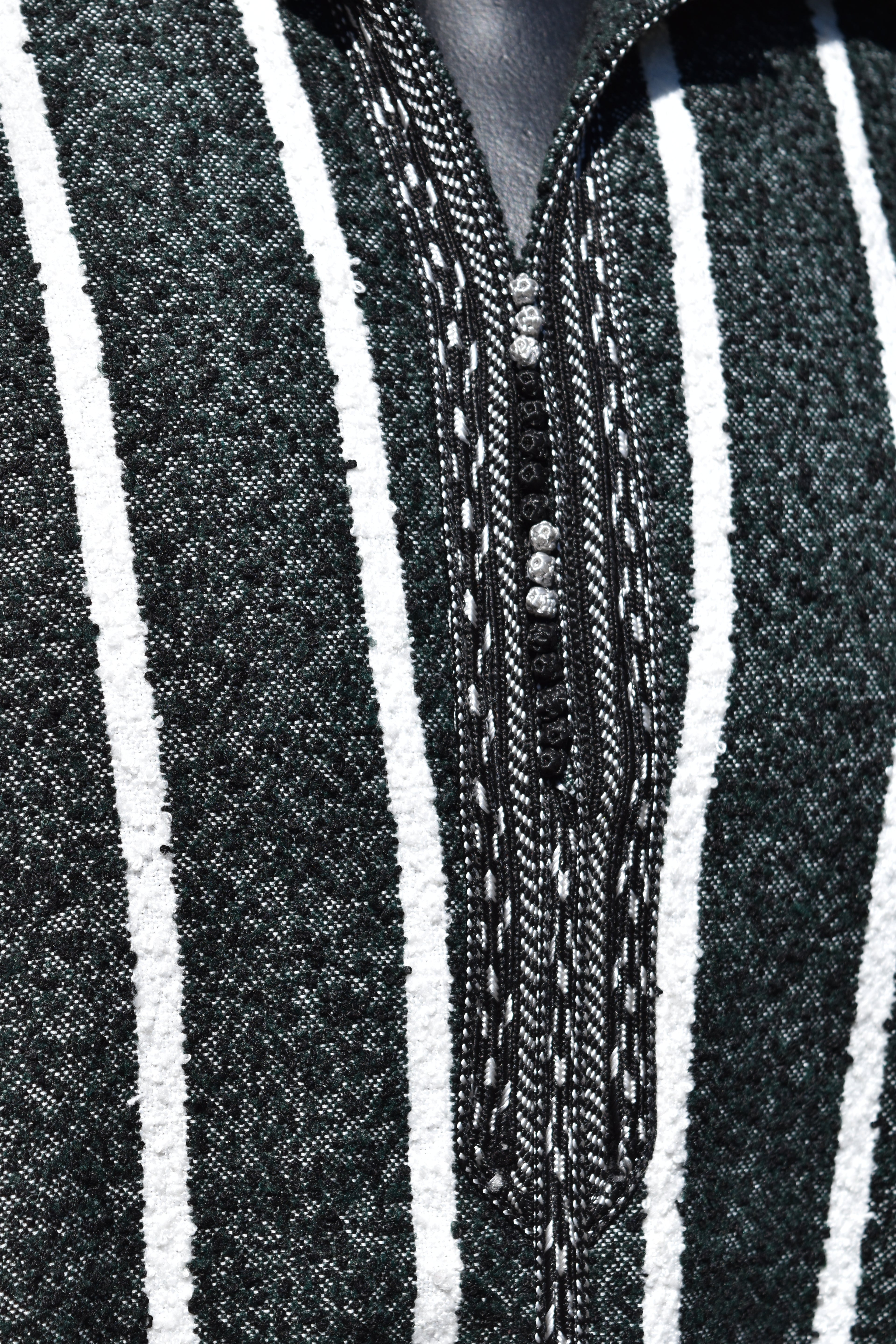 Dark Forest Green Winter Jellaba