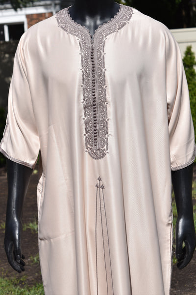 Ivory Sand Premium Gandoura