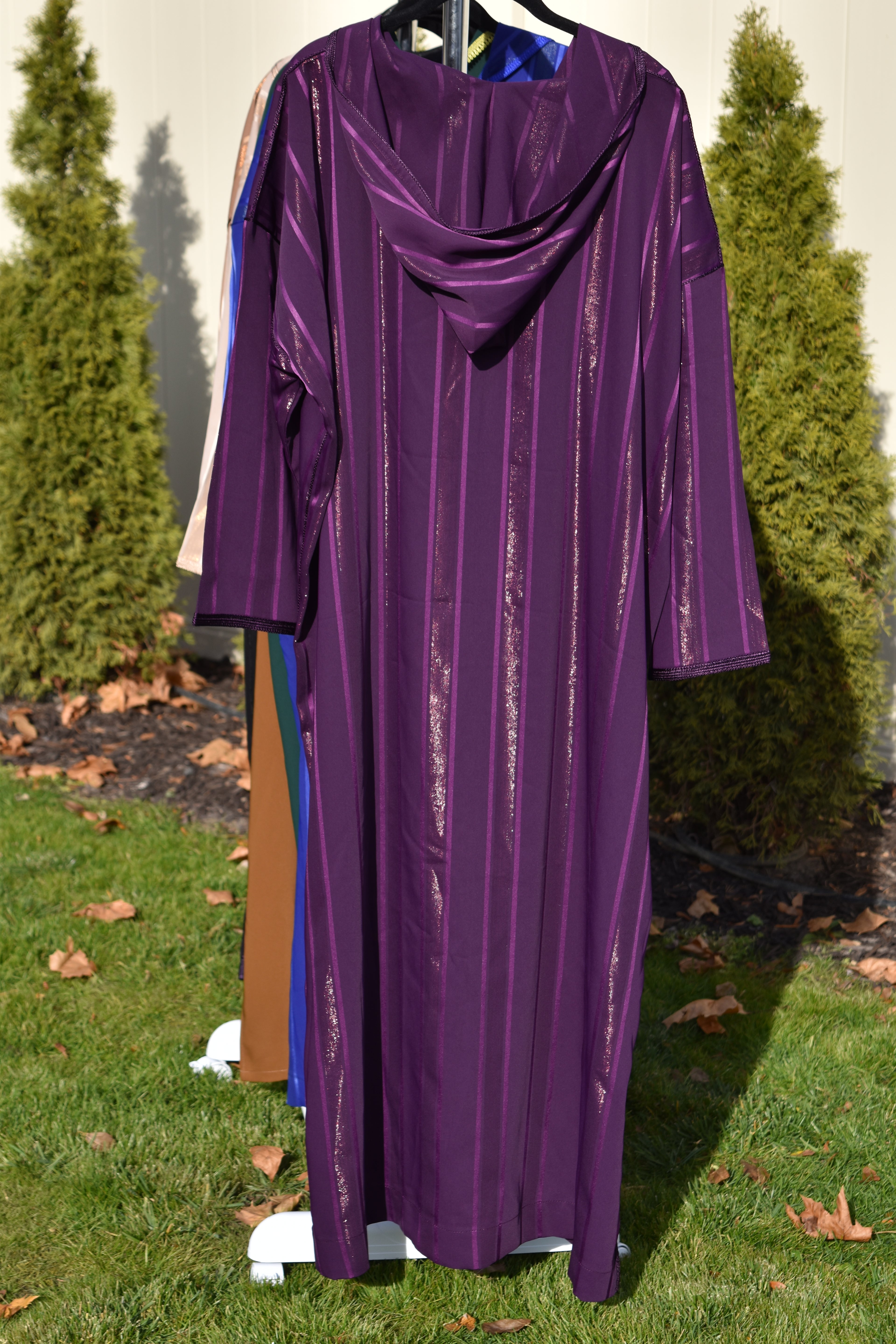 Striped Purple Jellaba