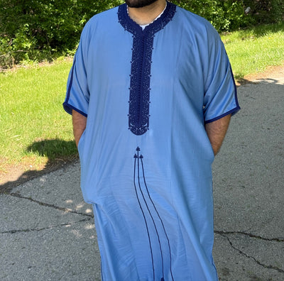Light Blue Premium Gandoura