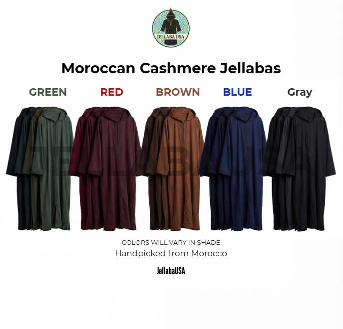 Exclusive Drop - Moroccan Cashmere Jellabas