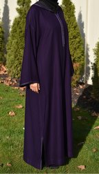 Womens Purple Jellaba