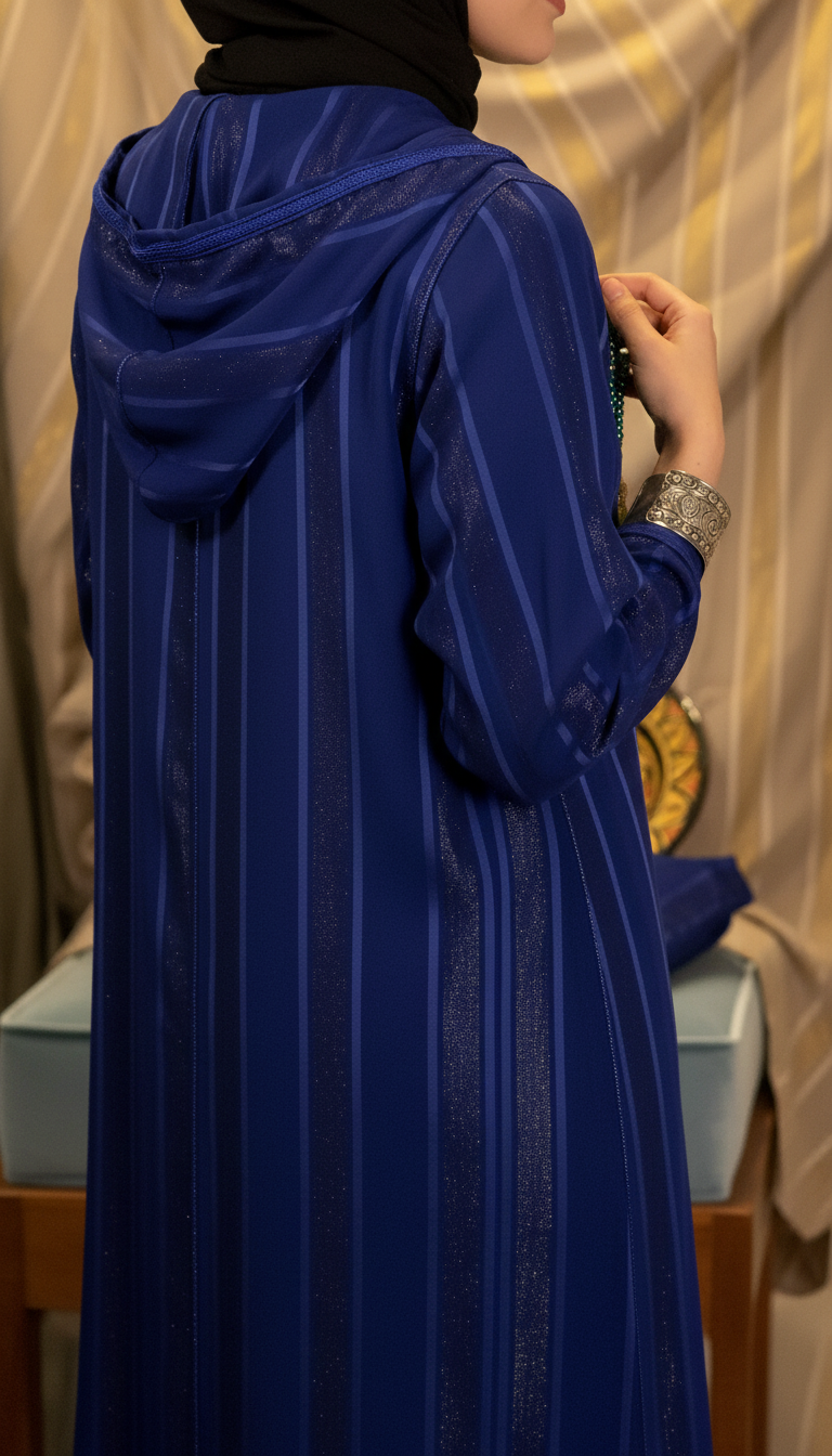 Royal Blue Womens Jellaba