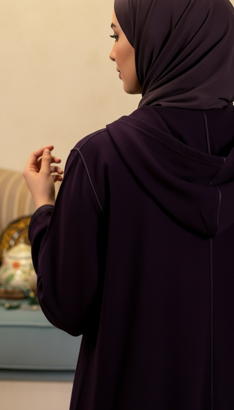 Womens Purple Jellaba