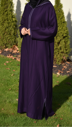 Womens Purple Jellaba