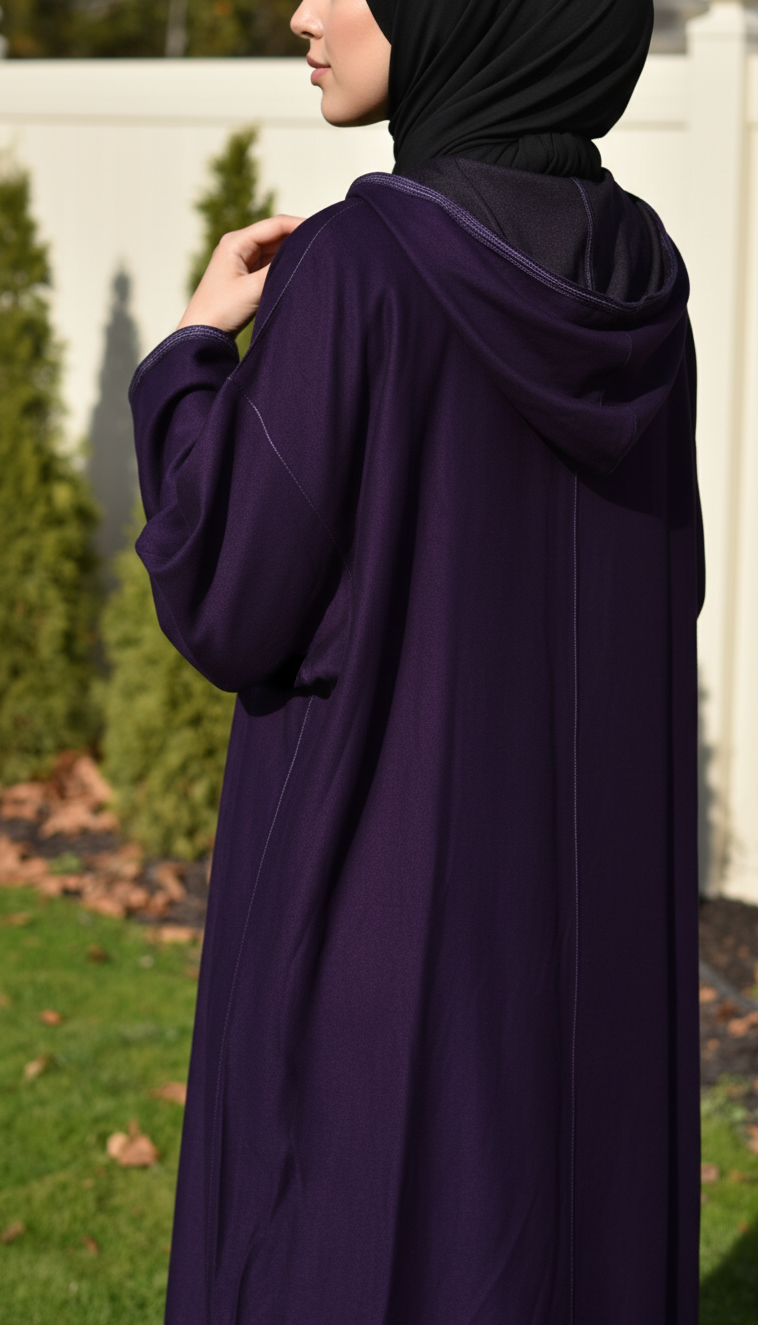 Womens Purple Jellaba