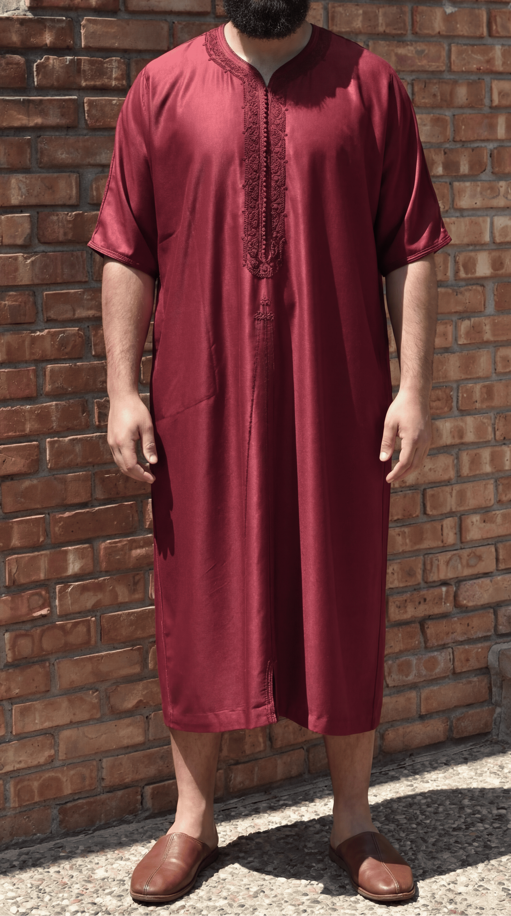 Maroon Premium Gandoura